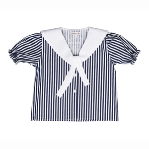 Sailor Girl Shirt - Navy