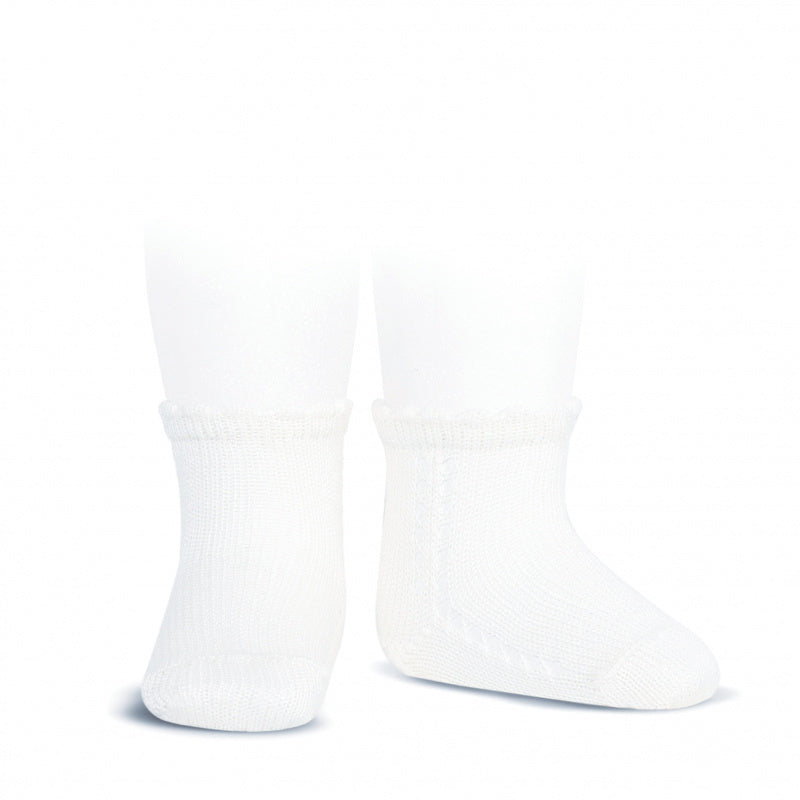 Ankle Short Socks White