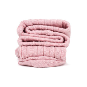 Ribbed Tights Dusty Pink