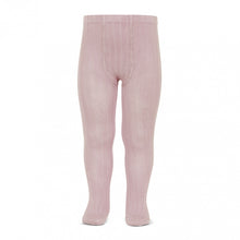 Ribbed Tights Dusty Pink